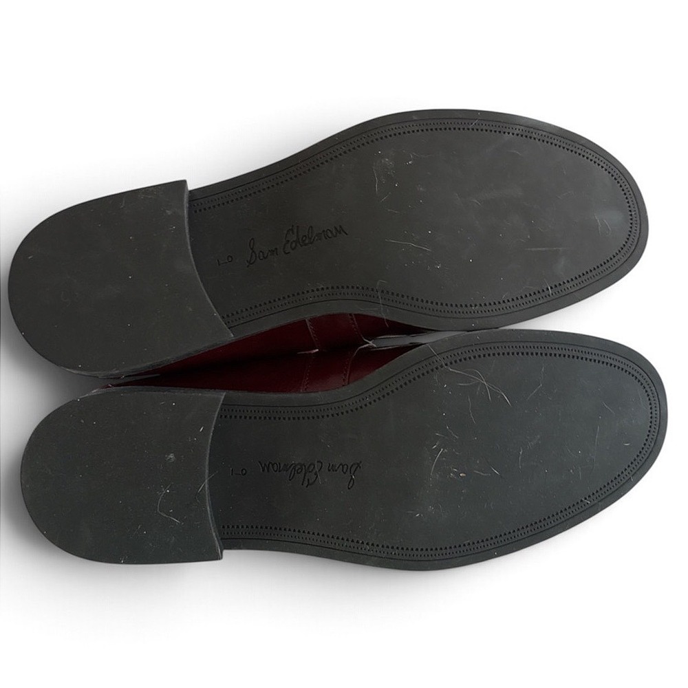 Sam Edelman Leather T-Strap Mary Jane Loafers - Picture 4 of 5